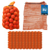 Rashlový vrece s uzáverom na zeleninu zemiaky 5 kg 35x50 cm sada 100 ks.