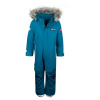 Detská kombinéza pre dievčatá/chlapcov Trollkids Kids Kirkenes Snowsuit nepremokavá modrá (387-174) 110