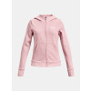 Mikina Under Armour Rival Fleece LU FZ Hoodie-PNK Veľkosť: YXL