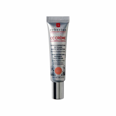 Erborian CC Cream Centella Asiatica rozjasňujúci krém pre jednotný tón pleti SPF25 clair 15 ml