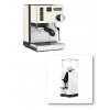 set RANCILIO SILVIA E biely a Eureka Mignon Classico 50 biely