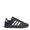 adidas Womens Grand Court Sneakers Black/White 6 (39.3)