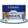 Verbatim DVD+R 8,5GB 8x, 50ks