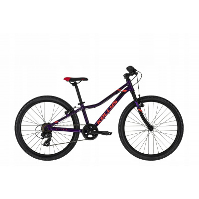 Junior bicykel - Kellys Kiter 30 24 '' Purple 2023 Bike (Kellys Kiter 30 24 '' Purple 2023 Bike)