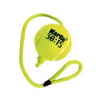 Hračka pes Tenisová loptička na šnúrke 8cm žltá KAR