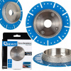 Diamantový kotúč na rúry z PVC 125 mm, presnosť a trvanlivosť