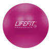 Lopta AEROBIC LIFEFIT® ANTI-BURST 75 cm bordó
