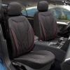Autoron Autopoťahy pre Ford Mondeo (Mk5) 2014- FIRENZE_Čierno-červené 2+3