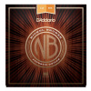 D'Addario NB1256 Nickel Bronze Acoustic Light Top / Medium Bottom
