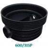 Šachtové dno 600/315P vlnovec