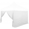 Bočná stena pre párty stan INSTENT PRO - biela