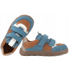 FRODDO G3130264-2 BAREFOOT POLTOPÁNKY DETSKÉ ŠPORTOVÉ KOŽENÉ NA SUCHÝ ZIPS 25