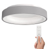 Solight LED stropné svetlo okrúhle Treviso, 48W, 2880lm, stmievateľné, diaľkové ovládanie, sivá WO768-G