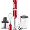 Tyčový mixér s príslušenstvom KitchenAid s príslušenstvom červený 5 dielov