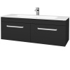 Dreja Umývadlová skrinka ASTON SZZ2 120 - N03 Graphite / Úchytka T01 / N03 Graphite