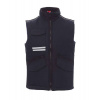 PAYPER MIG 2.0 001011-0051 / Celozapínacia zateplená vesta - navy blue/royal blue 5XL