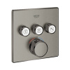 Podomietková termostatická sprchová batéria GROHE Grohtherm SmartControl 100 x 100 mm antracit 29126AL0