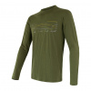 Pánske funkčné tričko s dlhým rukávom SENSOR Merino Active PT Track safari M
