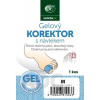 svorto Gélový KOREKTOR s návlekom 132 (palec na nohe) veľkosť M (15 mm) 1x1 ks