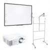 Mobilné komplety bez zdvihu (interaktívna tabuľa, projektor, mobilný stojan, kabeláž) Avtek TT-Board 80 Acer S1286H Pevná konzola na kolieskach