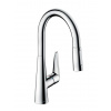 Hansgrohe Talis M51 Páková drezová batéria 200 s vyťahovacou spŕškou, chróm 72813000-HG