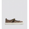 OCA Mary Jane Leopard Print Suede Sneaker