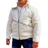 Alpha Industries B3 TEDDY zimná bunda off white Veľkosť: S, Farba: béžová