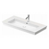 Duravit White Tulip Nábytkové umývadlo, 105x49 cm, 1 otvor na batériu, s WonderGliss, biela 23631000001