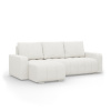 Signal Rohová rozkladacia sedacia súprava Modena I Biela