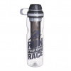ORION Fľaša na vodu, tritán, uzáver + filter RUN 750 ml, sivá