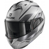 Prilba na motorku SHARK Evo-ES Yari mat black silver anthracite - XS