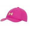Čiapka Under Armour Girls' UA Blitzing Adjustable Cap - rebel pink/fade - Ružový (OSFM)