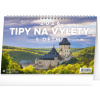 Tipy na výlety s dětmi 2026 - stolní kalendář