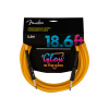 FENDER Professional Glow in the Dark Cable, Orange, 18.6
