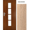 ImperioDoor interiérové rámové dvere LAGO.1-izbové, Sklo, 3DTopDecor Dub Sonoma PED-LAGO1-3DDubSonoma