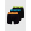 Boxerky Puma 3-pak pánske, čierna farba, 938327 XL