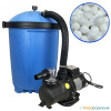 Bazénová filtrácia Active Balls 75 - 6,5 m3/h s filtračnými guľôčkami