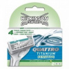 Wilkinson WILLKINSON Sword Quattro Titanium Sensitive 2ks