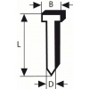 BOSCH Kolík so zápustnou hlavou SK64 45G 1,6 mm, 45 mm, pozinkované