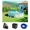 CF Bazénový set s bazénom Classic WHITE/Blue 535 x 300 x 120 cm s ohřevem3298