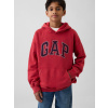 GAP Detská mikina s logom VintageSoft Červená XS Červená Červená