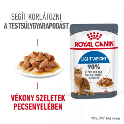 Royal Canin Light Weight Care - vlhké krmivo v omáčke pre dospelé mačky 12 x 85 g