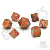 Glassstaff CritStones Metal Dice Set Rage Within (7)