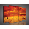 Obraz na plátne viacdielny - OB2775 - Západ slnka 150cm x 100cm - S12