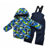 Detská kombinéza - Zimné kombinézy S&D Fashion Kids 110 Blue, viacfarebné (Súprava oblek z bundových nohavíc 110 116)