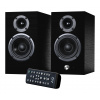 AQ M27 aktivní reproduktorový systém s Bluetooth - černý jasan