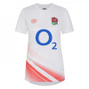 Umbro England Rugby Warm Up Shirt 2023 Womens White/Coral 10 (S)