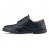 Vasky Brogue Low Noir - Pánske čierne kožené poltopánky jesenné / zimné topánky 45 EU