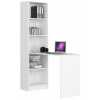 Bývaj s nami SK, Moderný široký písací stôl JONAS, biely LTD