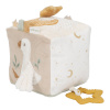 Little Dutch Kocka textilná s aktivitami Newborn Naturals